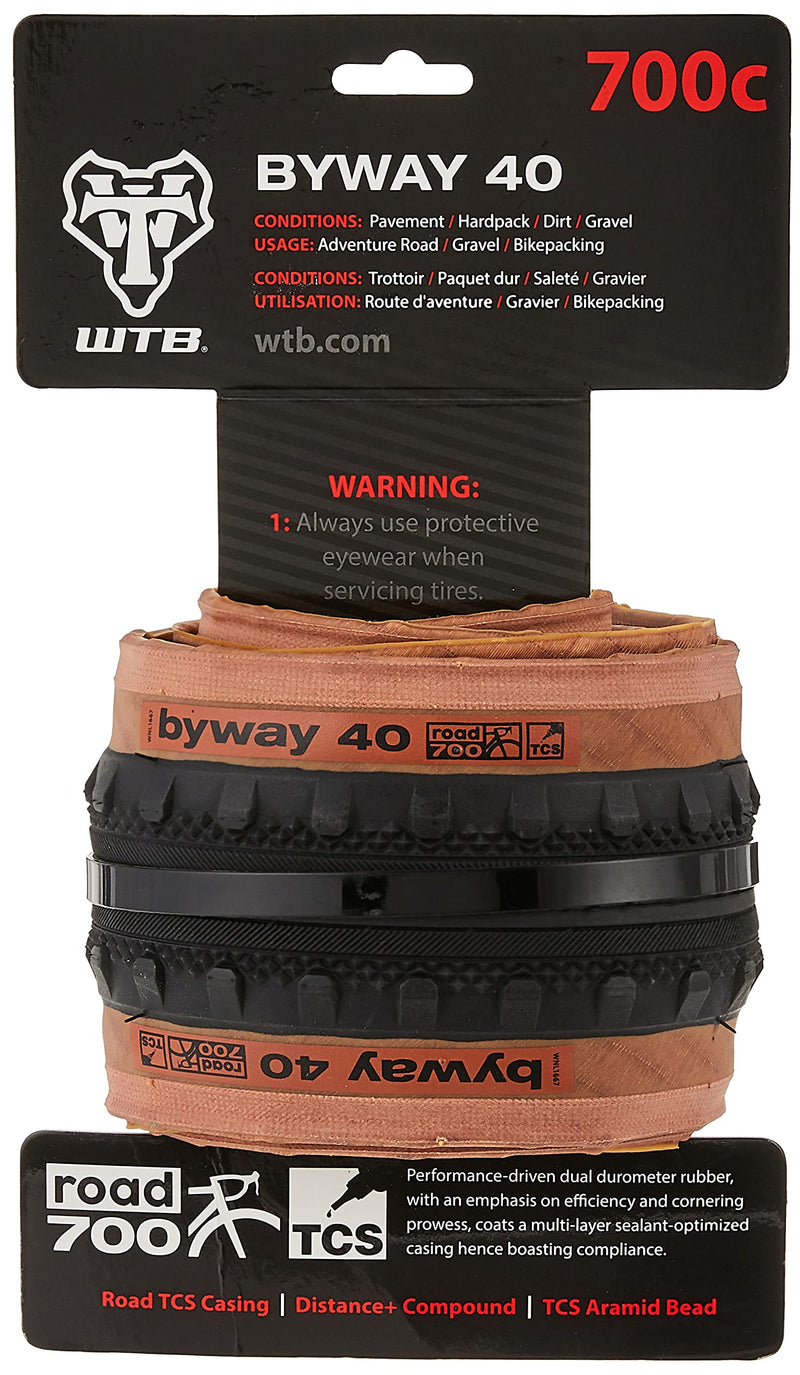 Load image into Gallery viewer, Byway 700 x 40 Road TCS tire (tanwall) - RACKTRENDZ
