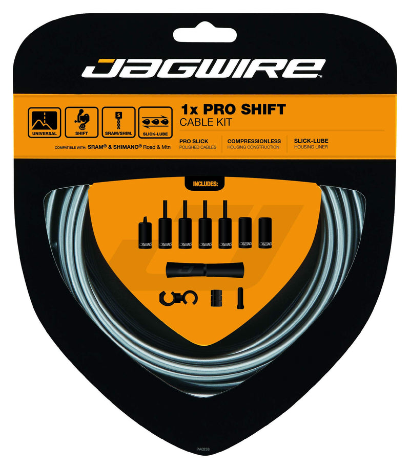 Load image into Gallery viewer, Jagwire Pro Unisex Adult Cables and Sheaths, Grey, One Size - RACKTRENDZ
