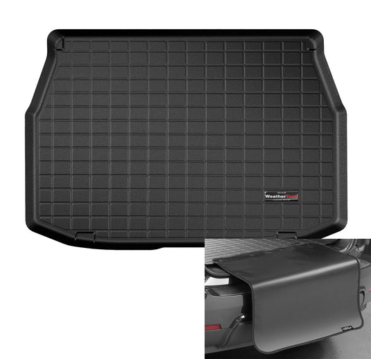WeatherTech Cargo Trunk Liner for Toyota C-HR - Behind 2nd Row w/Bumper Protector (401047SK) Black