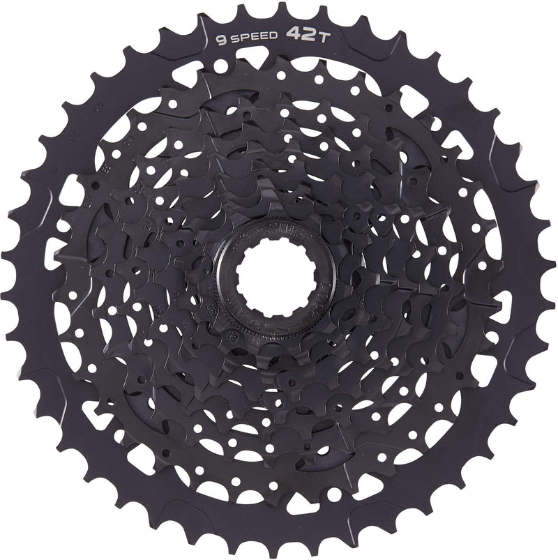 Chargez l&#39;image dans la visionneuse de la galerie, microSHIFT Advent H09 Cassette - 9 Speed, 11-42T, ED Black - RACKTRENDZ
