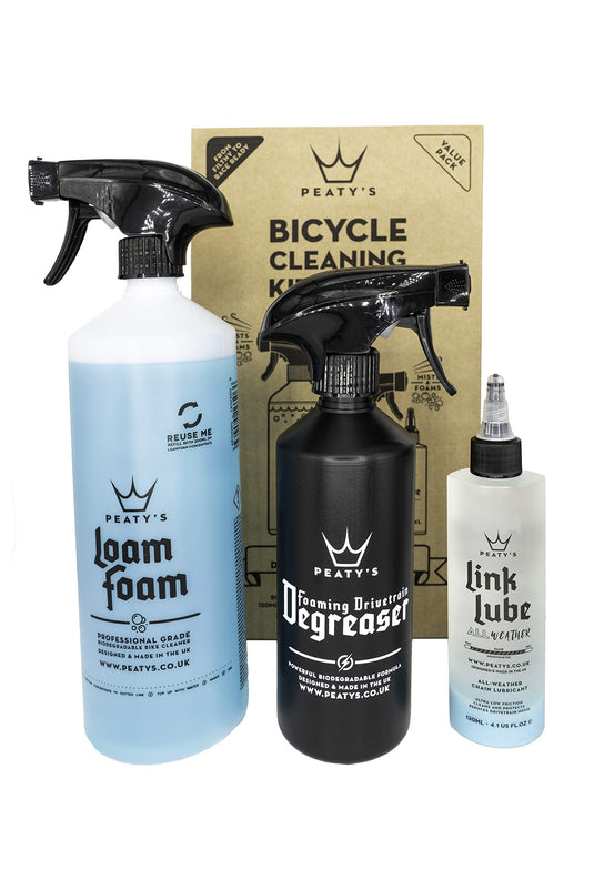 Peaty's Bicycle Cleaning Kit - Wash, Degrease, and Lubricate - RACKTRENDZ