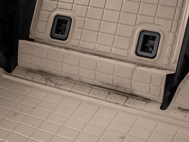 Load image into Gallery viewer, WeatherTech Seatback Cargo Liner HP Mats for Mazda CX-5 - Behind 2nd Row Seating with Bumper Protector (401504IMSK), Black

