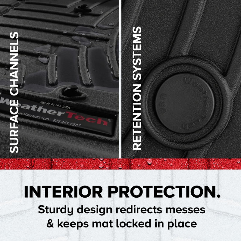 Chargez l'image dans la visionneuse de la galerie, WeatherTech Custom Fit FloorLiner for Ram Truck 1500 / Ram Truck 1500 Classic - 1st &amp; 2nd Row (Grey)
