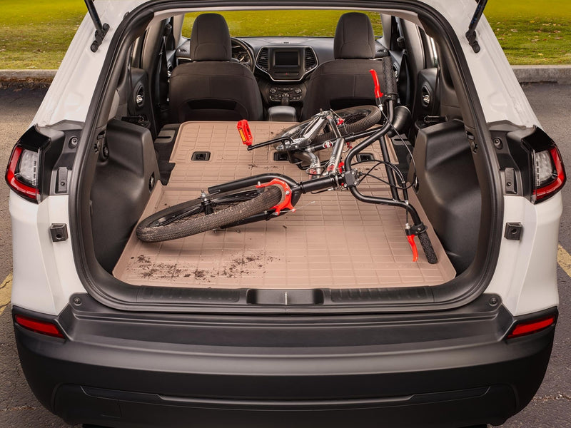 Load image into Gallery viewer, Weathertech SeatBack Cargo Liner HP for Toyota 4Runner, Behind 2nd Row (401509IM), Black
