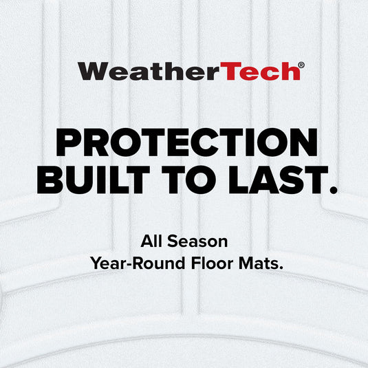WeatherTech Custom Fit FloorLiner for Ram Truck 1500 / Ram Truck 1500 Classic - 1st & 2nd Row (Grey)
