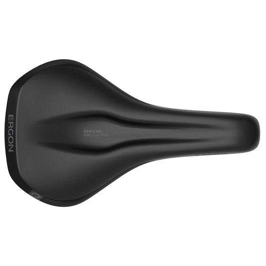 Ergon SMC Core Men's Bike Saddle, Ergonomic, Mountain MTB/Touring, Innovative Floating Seat, (1) Saddle, Black Medium/Large - RACKTRENDZ