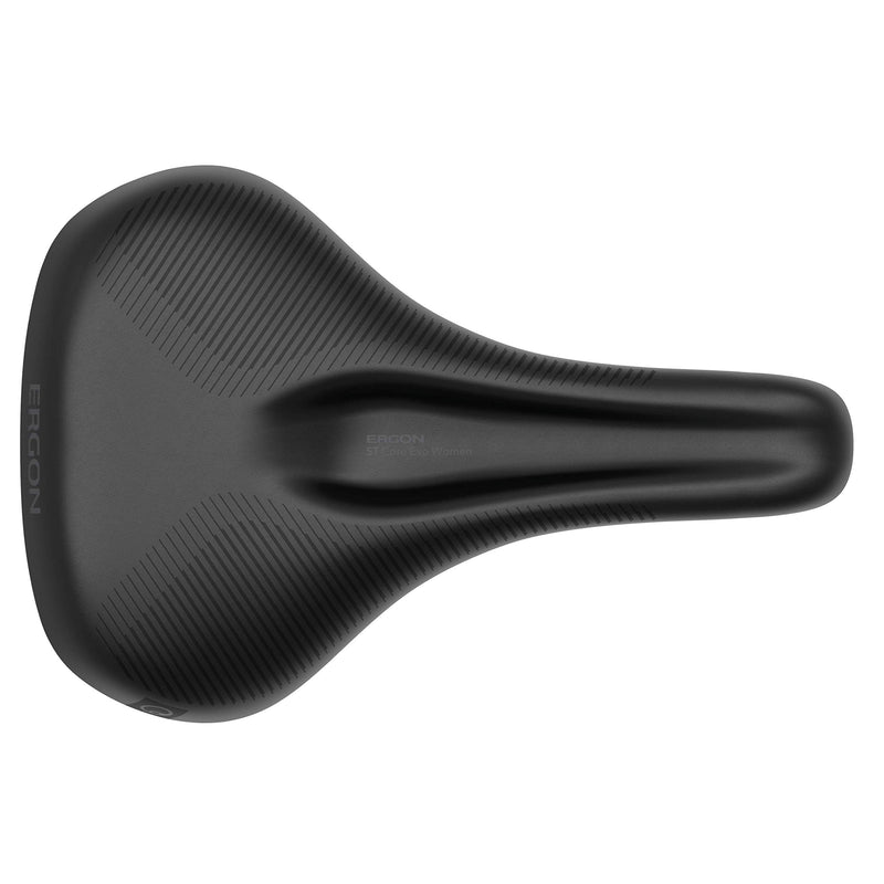 Load image into Gallery viewer, Ergon ST Core Evo Women&#39;s Saddle - MD/LG, Black/Gray - RACKTRENDZ
