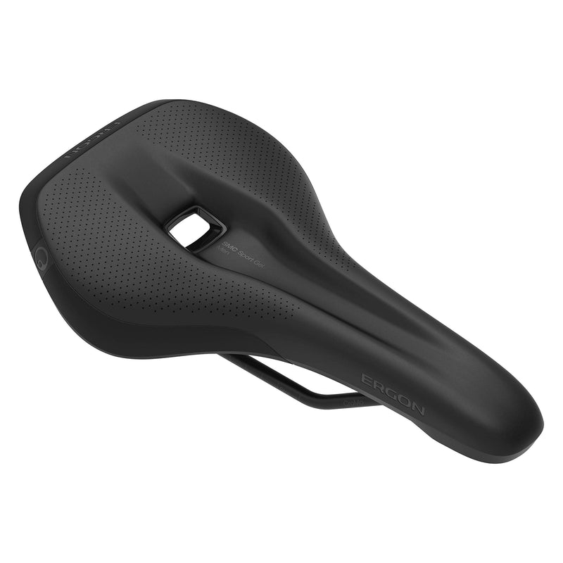 Load image into Gallery viewer, Ergon - SMC Sport Gel Saddle | for Mountain, Trail, Gravel and Bikepacking Bikes | Mens Option | Small/Medium | Stealth Black - RACKTRENDZ
