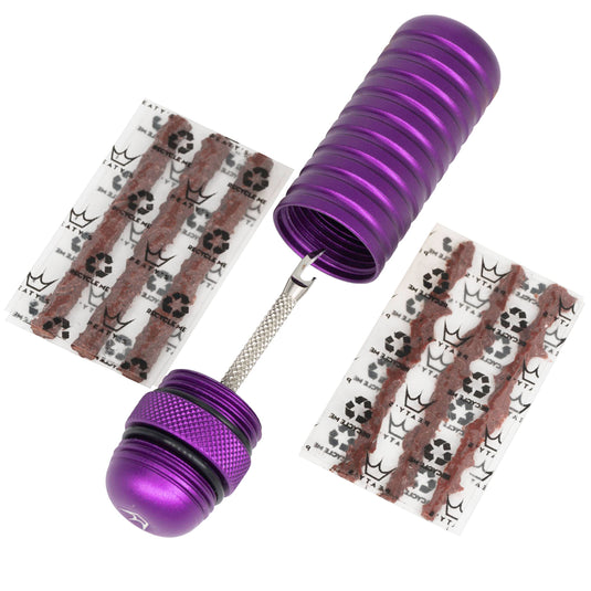 Peaty's Holeshot Tubeless Puncture Plugger Kit, Violet - RACKTRENDZ