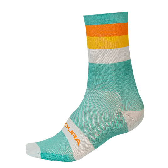 Endura Bandwidth Cycling Sock, Aqua, Small-Medium - RACKTRENDZ