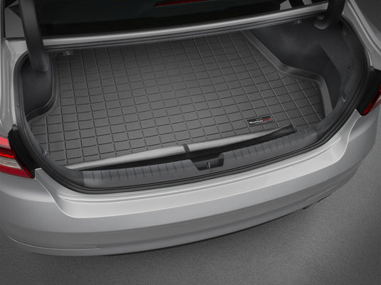 WeatherTech Cargo Trunk Liner for Hyundai Sonata - Trunk with Bumper Protector (40708SK) Black