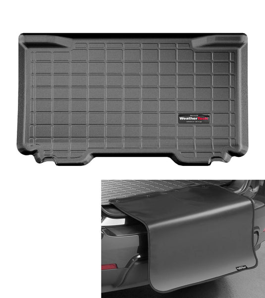 WeatherTech Cargo Trunk Liner with Bumper Protector for Mini Hardtop - Black (40778SK)