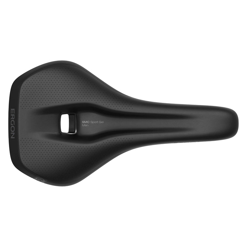 Load image into Gallery viewer, Ergon - SMC Sport Gel Saddle | for Mountain, Trail, Gravel and Bikepacking Bikes | Mens Option | Small/Medium | Stealth Black - RACKTRENDZ
