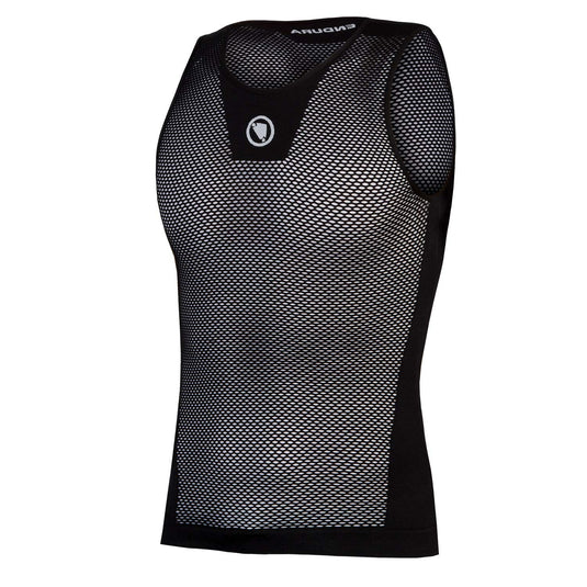 Endura Men's Fishnet Sleeveless Cycling Baselayer II Black, Large - RACKTRENDZ