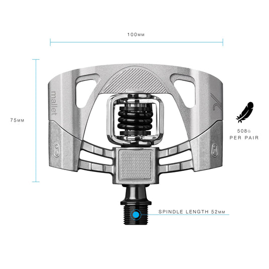 MAILLET CRANKBRO 2 PDL NOIR/ARGENT