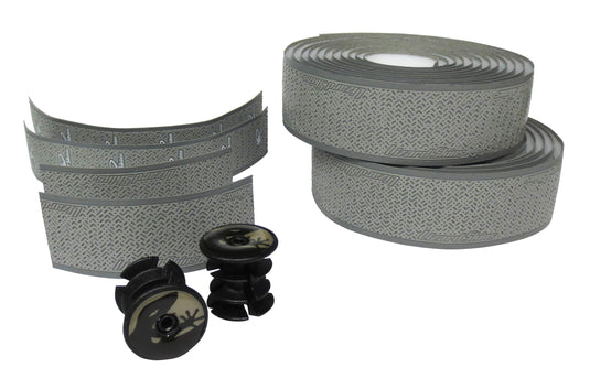 Lizard Skins Unisex's DSP Bar V2 Handlebar Grip Tape, Cool Gray, 2.5 mm, DSPCY232 - RACKTRENDZ