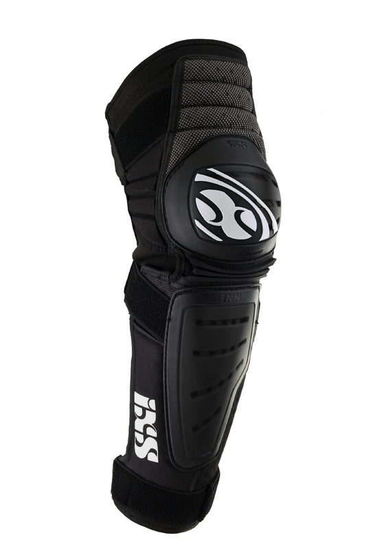 IXS Cleaver Knee/Shin Guards Leg Protector Black - RACKTRENDZ