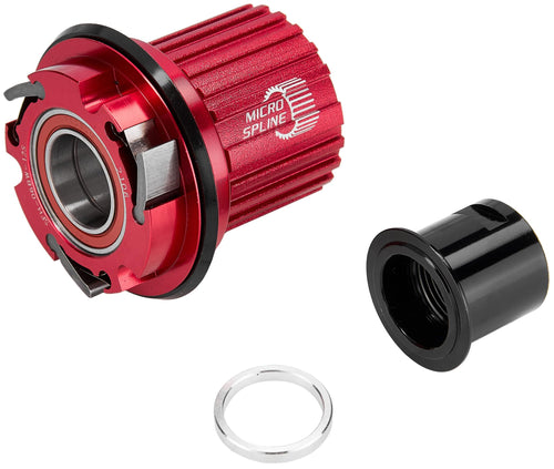 Spank Oozy/Spike Rear Hub Microspline Freehub - Red - Microspline - C04KT30014AMSPK - RACKTRENDZ