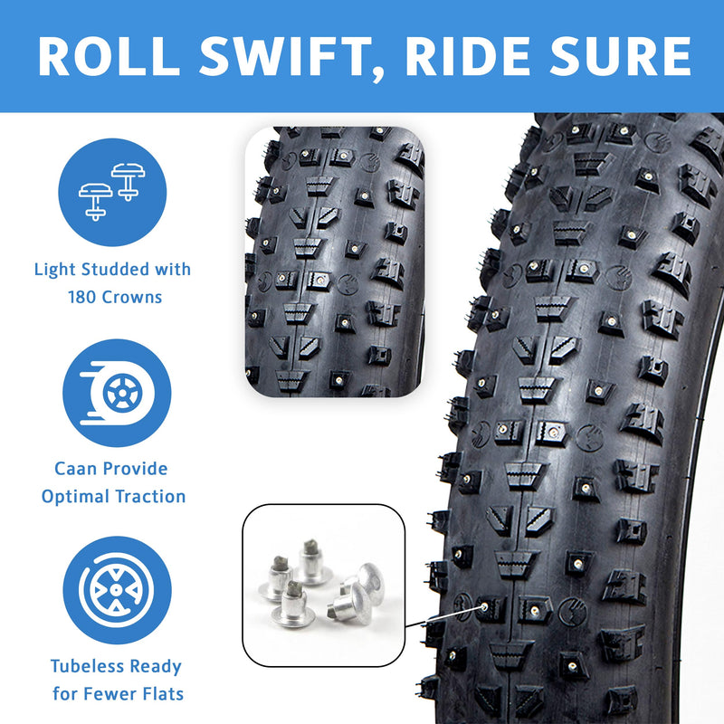 Load image into Gallery viewer, CAKE ETR 275X4.0 3STUD 120TPI
