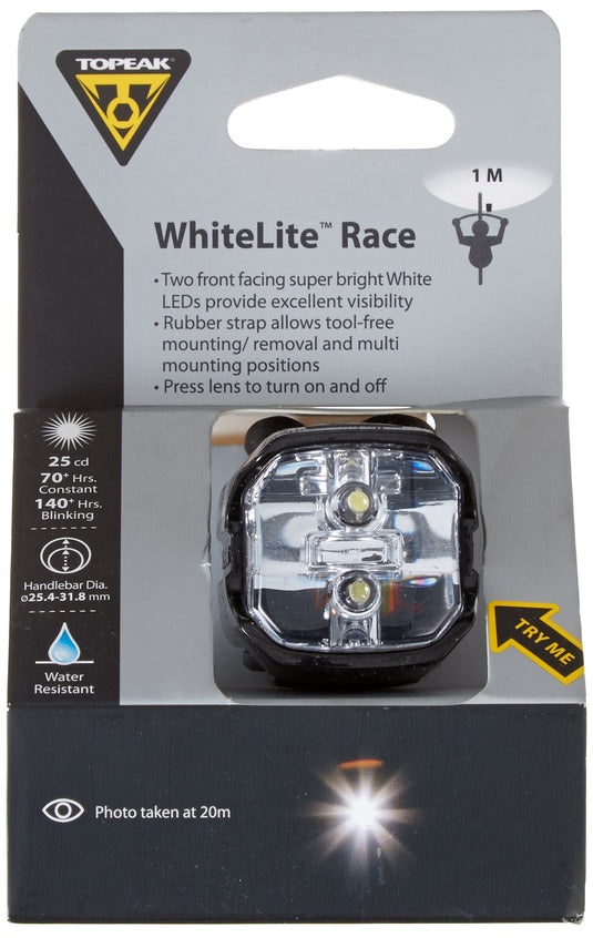 Topeak WhiteLite Race Headlight - RACKTRENDZ