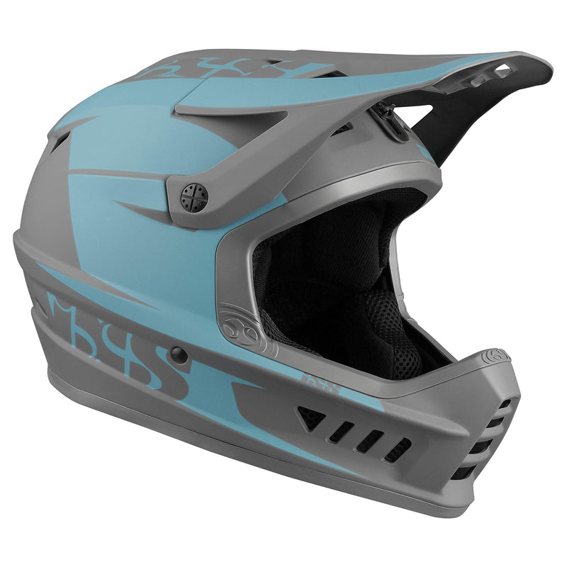 Load image into Gallery viewer, IXS Unisex Xact Evo Ocean Graphite (XS)- Adjustable with ErgoFit 57-59cm Adult Helmets for Men Women,Protective Gear with Quick Detach System &amp; Magnetic Closure - RACKTRENDZ
