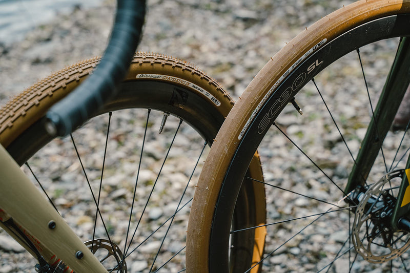 Load image into Gallery viewer, GravelKing SK Limited 2022 Folding Gravel Tires 700x38C Ginger/Brown - RACKTRENDZ
