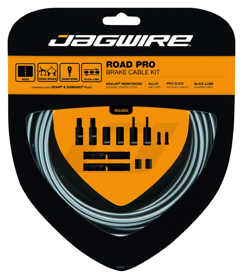 Load image into Gallery viewer, Jagwire JCK203 Ice Grey Road Pro Brake Kit, Shimano/SRAM - RACKTRENDZ
