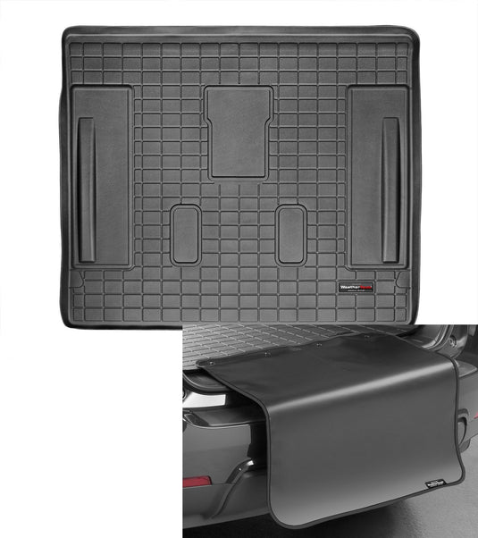 WeatherTech Cargo Trunk Liner for Infiniti G - Trunk with Bumper Protector (40316SK) Black