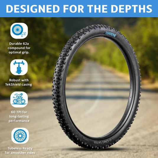 CAKE ETR 29X2.8 3STUD 60TPI