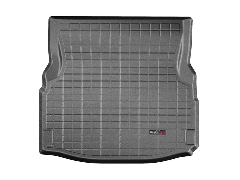 Load image into Gallery viewer, WeatherTech Cargo Liner Custom-Fit Trunk Mat - Compatible with 2018-2023 Mercedes Benz E-Class/AMG Coupe with Burmester Sound System Raised Edge, Non-Slip, Easy to Clean - Full Trunk Protection Black

