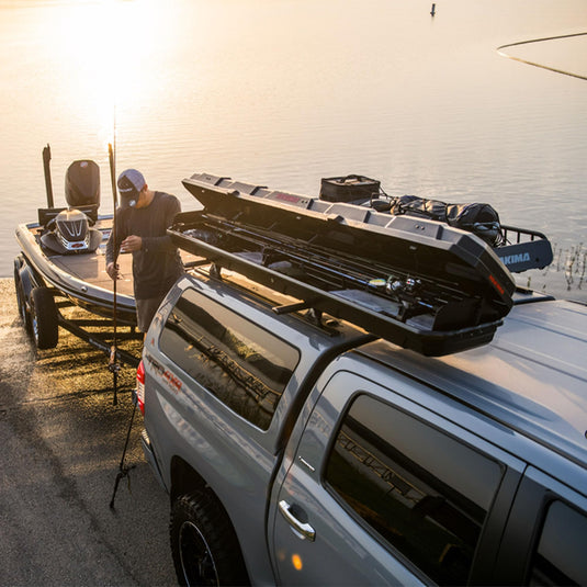 Yakima, TopWater Rooftop Fishing Rod Box, Carries Up to 8 Fully-Rigged Rods