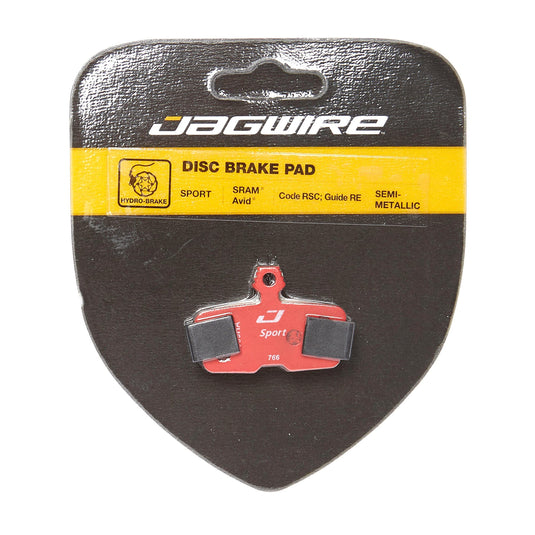 Jagwire Sport Semi-Metallic Disc Brake Pads for SRAM Code RSC R Guide RE - RACKTRENDZ