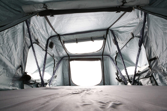 Enthuze 2-Person Rooftop Tent with Aluminum Frame & Waterproof Coating