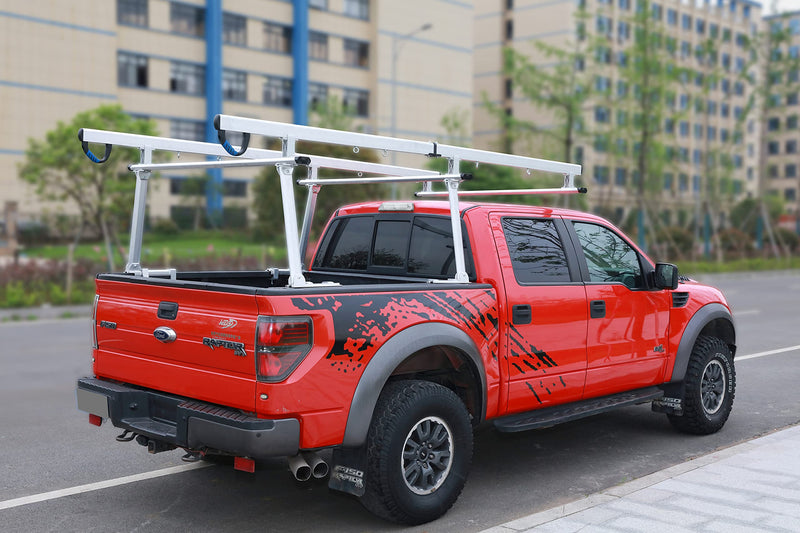 Chargez l'image dans la visionneuse de la galerie, Enthuze Universal Over-Cab Truck Rack - 800 lbs Capacity
