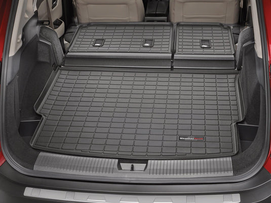 WeatherTech Seatback Cargo Liner HP Mats for Mazda CX-5 - Behind 2nd Row Seating with Bumper Protector (401504IMSK), Black