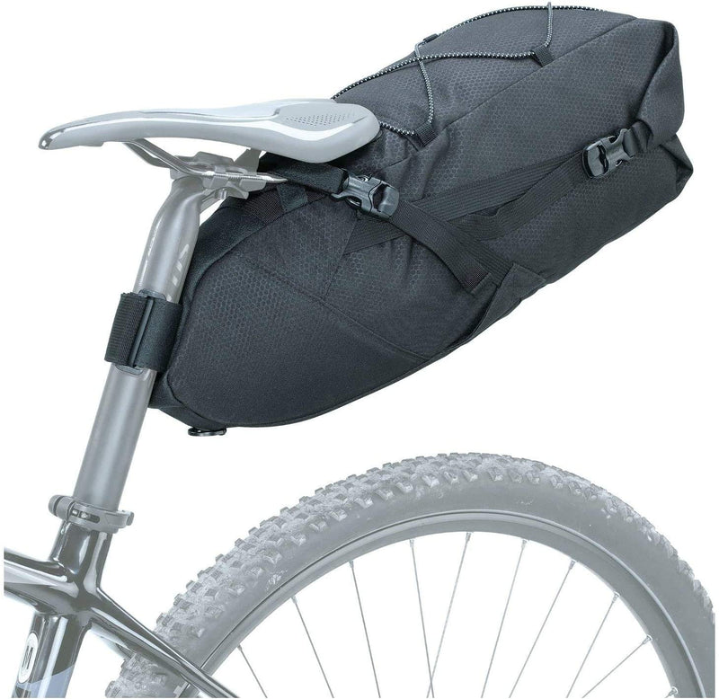 Chargez l&#39;image dans la visionneuse de la galerie, Topeak Back Loader Seat Post Mount 6 Liter Black Bike Packing Bag - RACKTRENDZ
