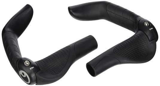 Ergon GP5-S Grips: Small, Black/Gray - RACKTRENDZ