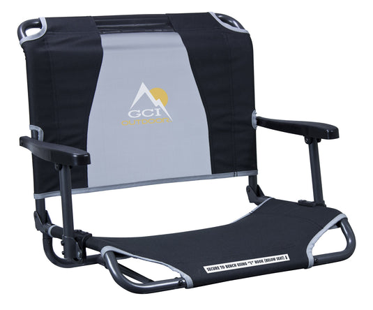 CHAISE DE STADE BIG COMFORT NOIRE