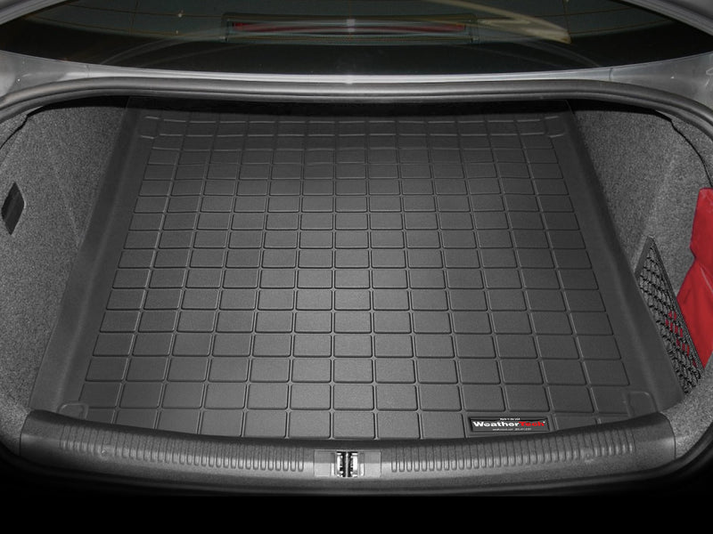 Load image into Gallery viewer, WeatherTech CargoLiner for 2002-2008 Audi A4/S4/RS4 Sedan - Trunk - Black
