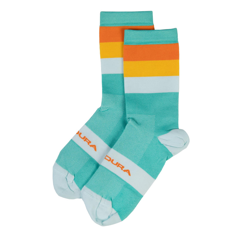 Chargez l&#39;image dans la visionneuse de la galerie, Endura Bandwidth Cycling Sock, Aqua, Small-Medium - RACKTRENDZ
