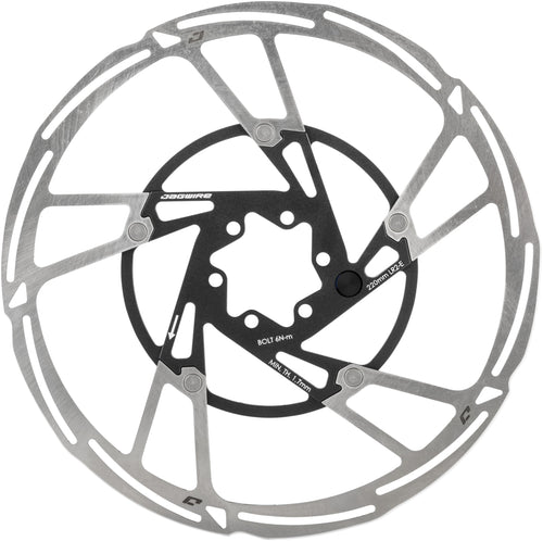 Jagwire Pro LR2-E Disc Brake Rotor - 6-bolt - 220mm - RACKTRENDZ