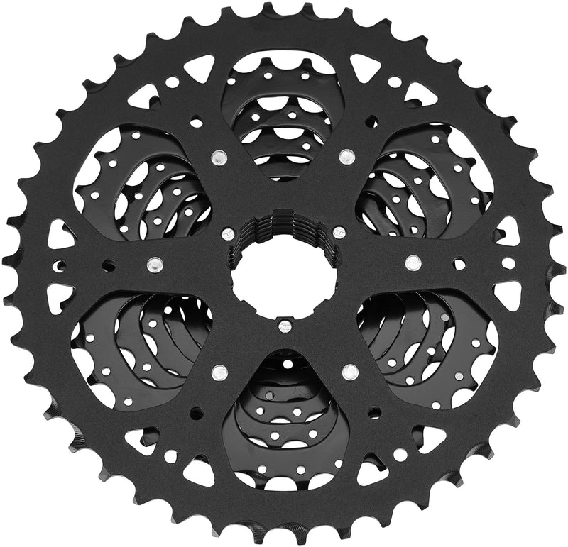 Chargez l&#39;image dans la visionneuse de la galerie, microSHIFT Advent H09 Cassette - 9 Speed, 11-42T, ED Black - RACKTRENDZ
