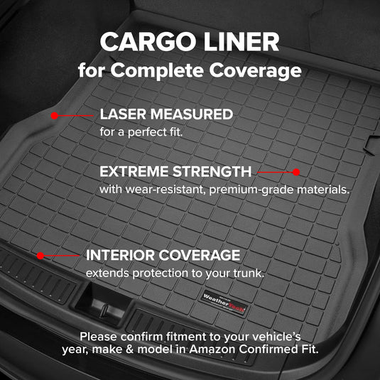 WeatherTech Cargo Liner for 2019-2021 Subaru Ascent (Behind 3rd Row) - Black