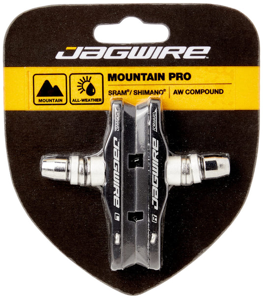 Jagwire Switchback TriZone Black Brake Shoes - RACKTRENDZ