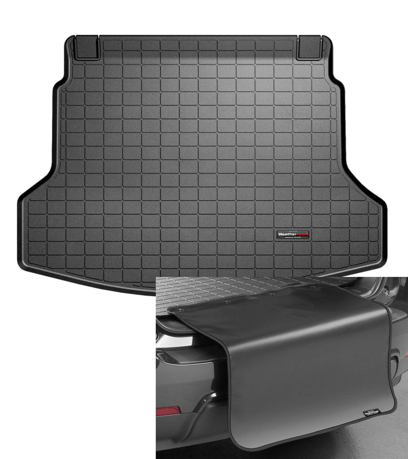 Load image into Gallery viewer, WeatherTech Black Cargo Liner W/Bumper Protector - Fits 12-16 CR-V - 40524SK
