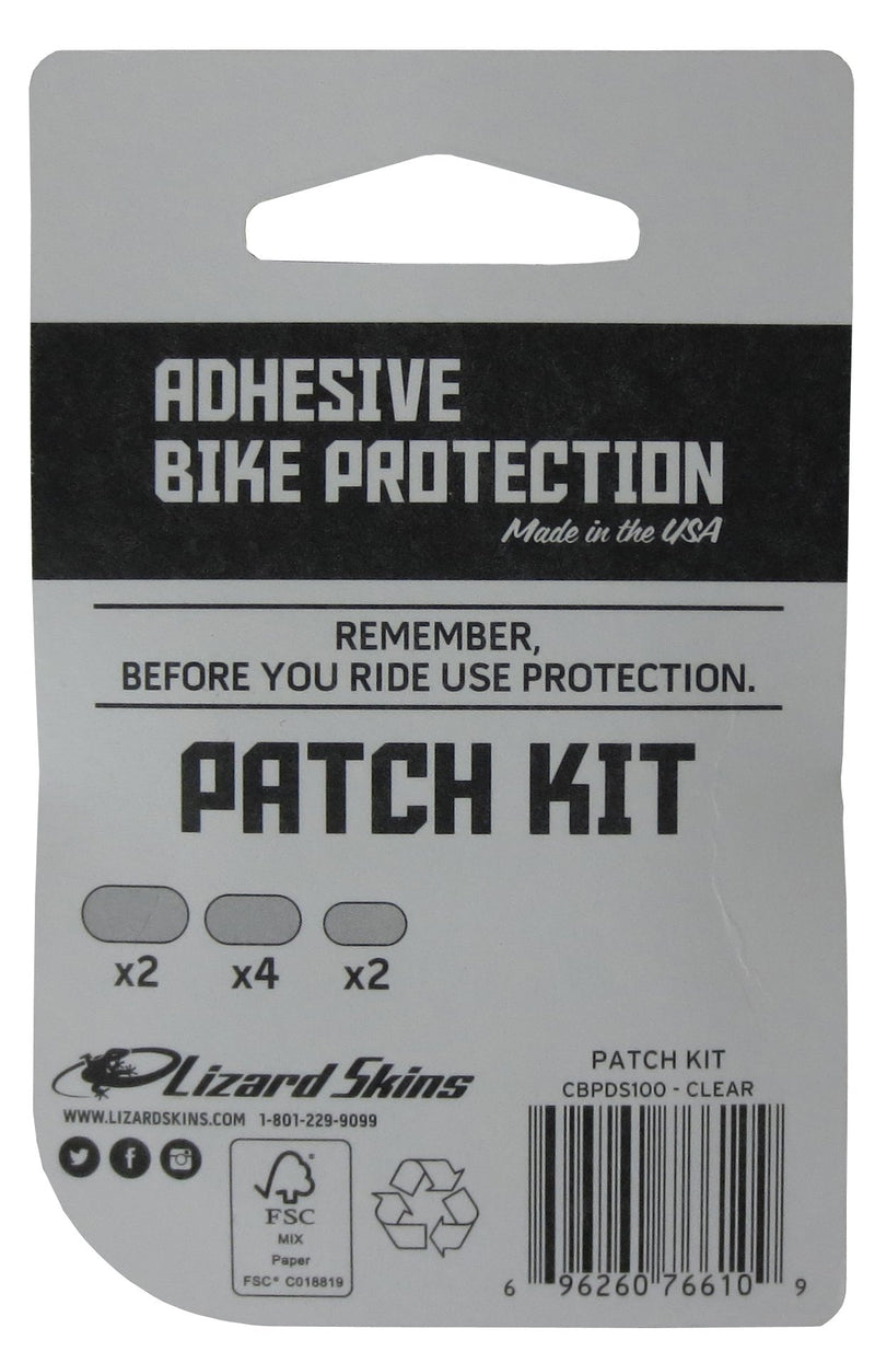 Chargez l&#39;image dans la visionneuse de la galerie, Lizard Skins Bike Frame Protection Patch Kit - Clear - RACKTRENDZ
