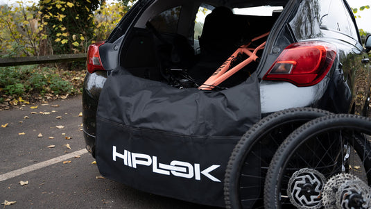 Hiplok Ride Shield, One Size, Black - RACKTRENDZ