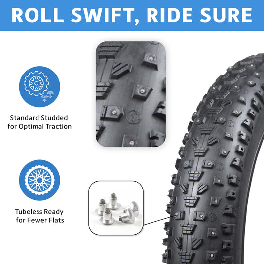 CAKE ETR 26X4.6 CON STUD 60TPI