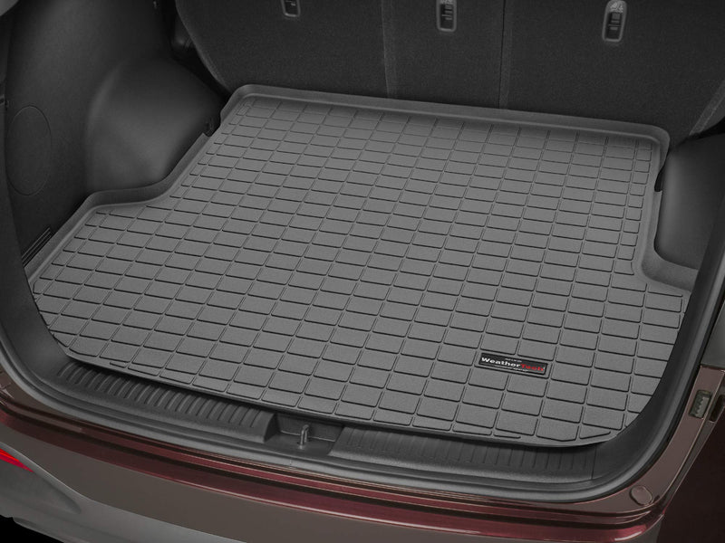 Load image into Gallery viewer, WeatherTech Cargo Liner Custom-Fit Trunk Mat - Compatible with 2016-2020 Kia Sorento 5-Passenger Raised Edge, Non-Slip, Easy to Clean - Full Trunk Protection, Black

