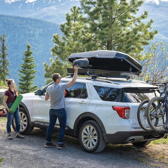 Coffre de toit aérodynamique YAKIMA, CBX 16 pour voitures, breaks et SUV